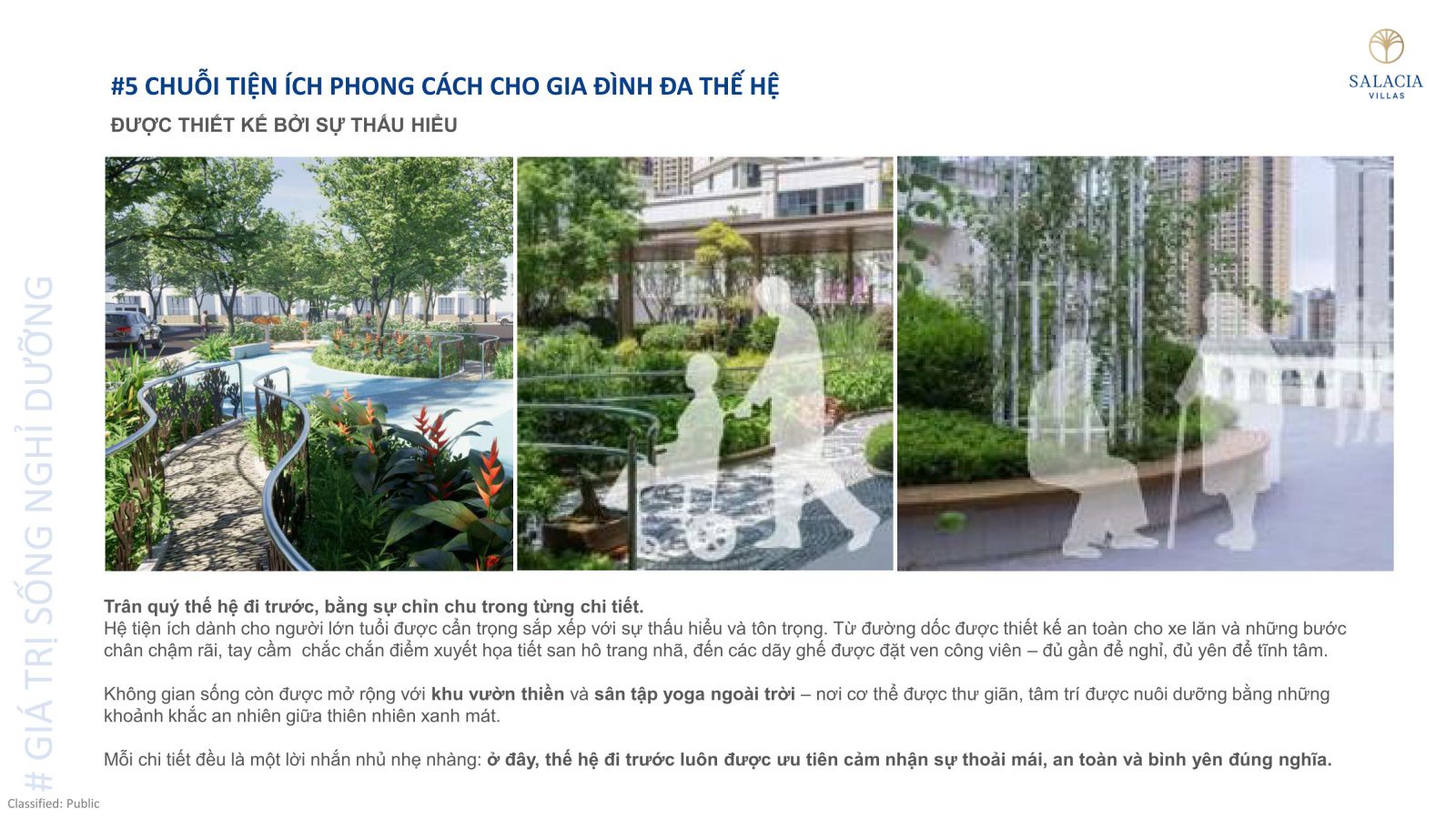 Chuỗi tiện ích phong cách cho gia  đình đa thế hệ