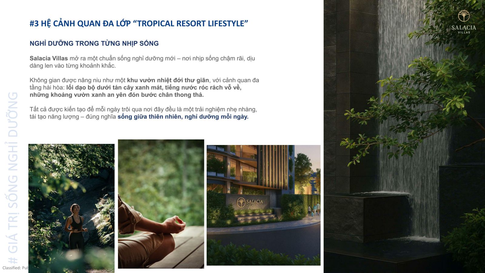 #Hệ cảnh quan đa lớp, đa tầng  mang phong cách tropical resort